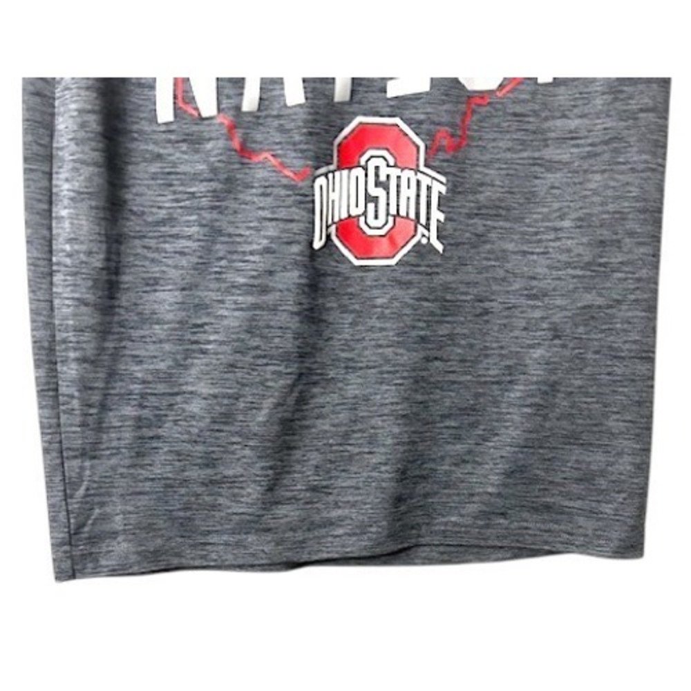 Ohio State‎ University T-Shirt S "Buckeye Nation" Gray Graphic Athletic Tee OSU - Picture 7 of 8